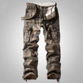 Camo Cargo Pants – Straight Leg Multi-Pocket Outdoor Trousers