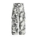 Men's Camo Cargo Pants – Loose Fit Camouflage Trousers