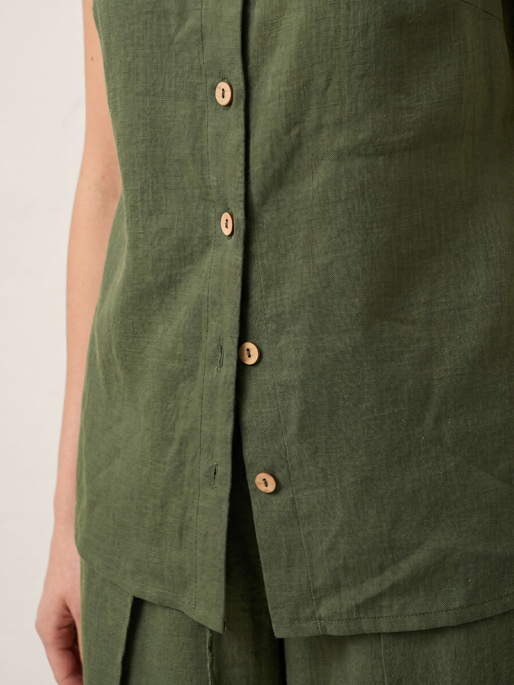 Buttons Down Tank Top
