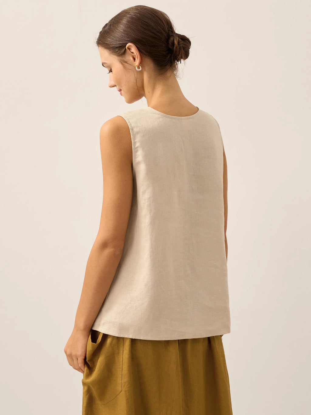 Buttons Down Tank Top