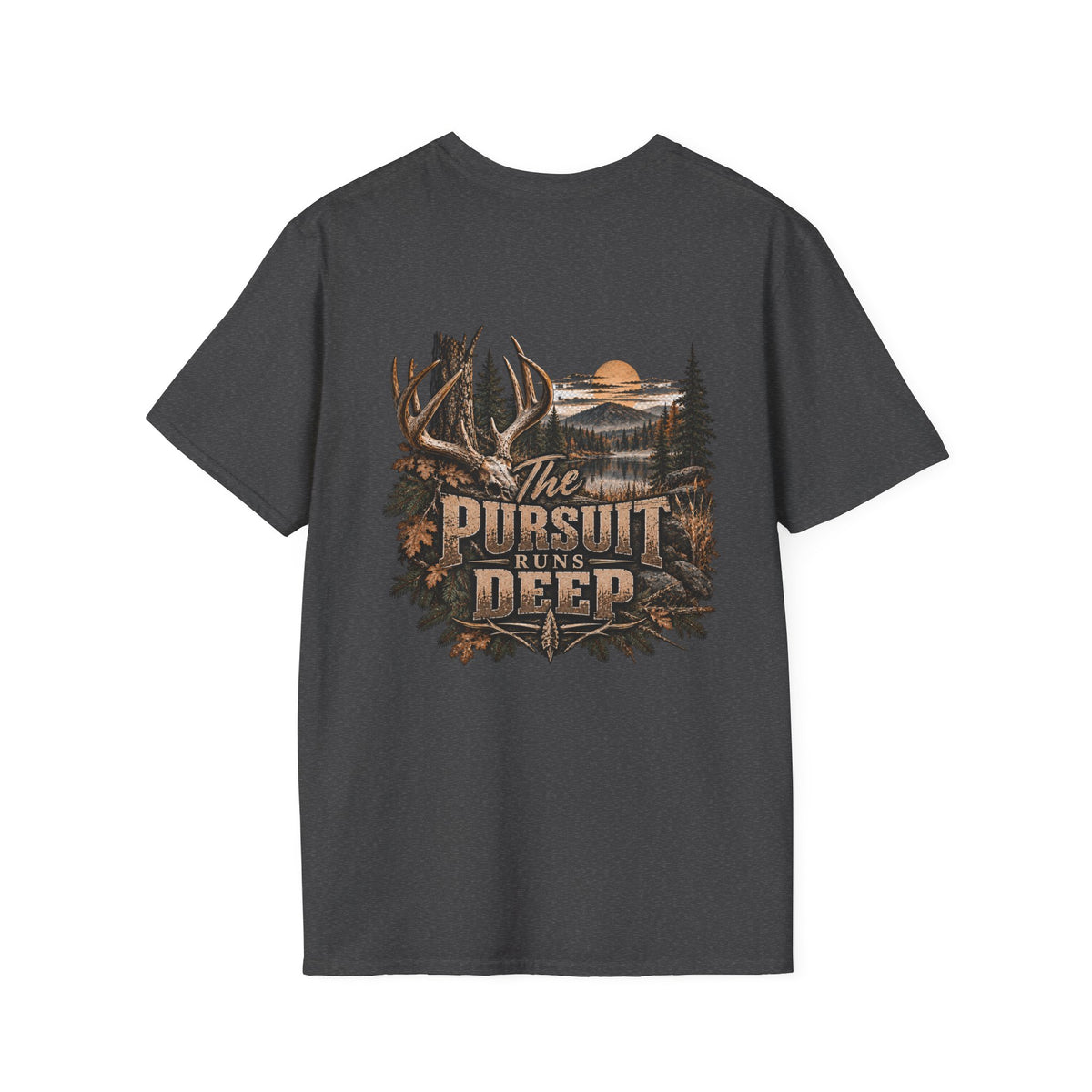 Rack & Ridge Hunting Logo Tee — Antler Outdoors T-Shirt