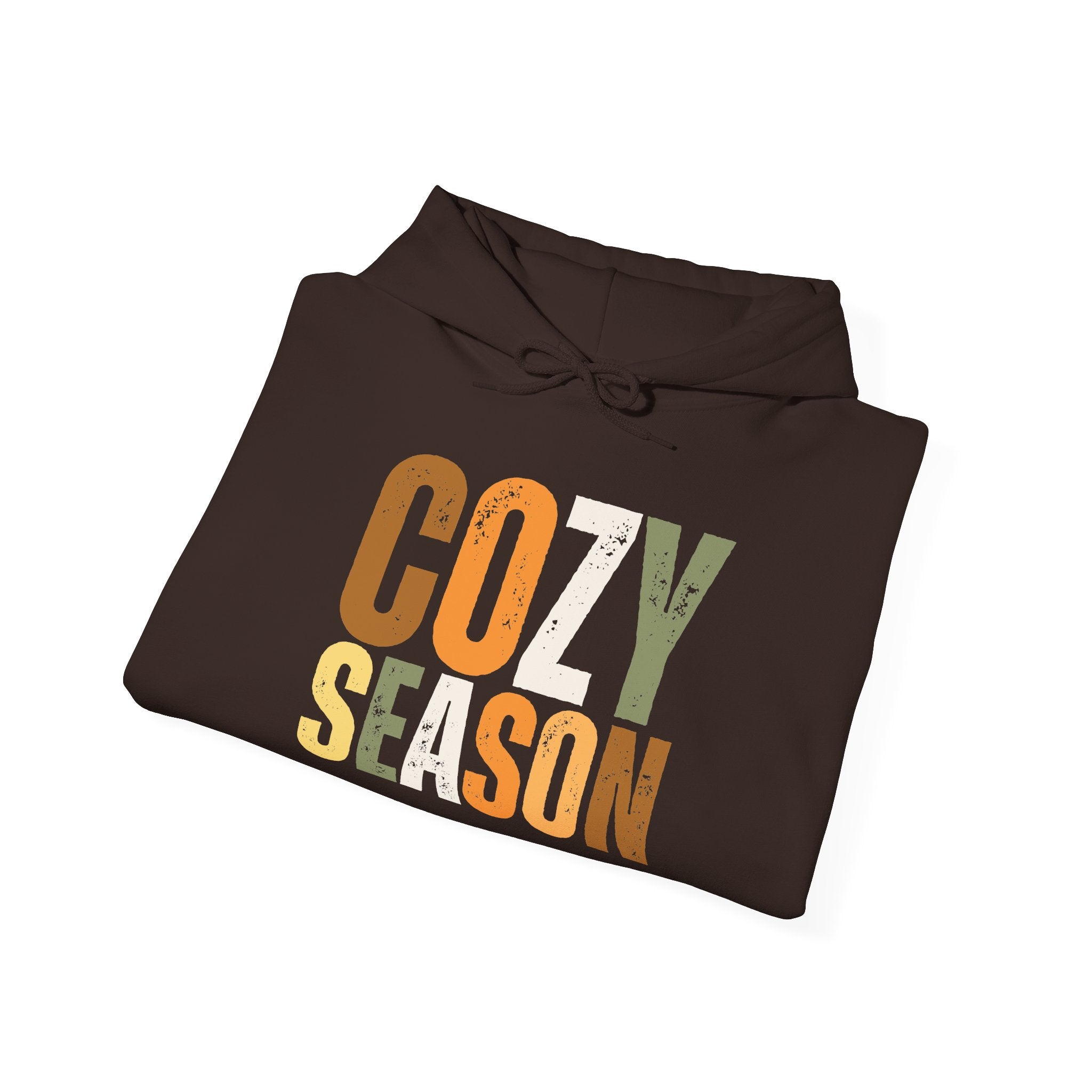 Cozy Season Hoodie — Vintage Fall ‘Cozy Season’ Pullover