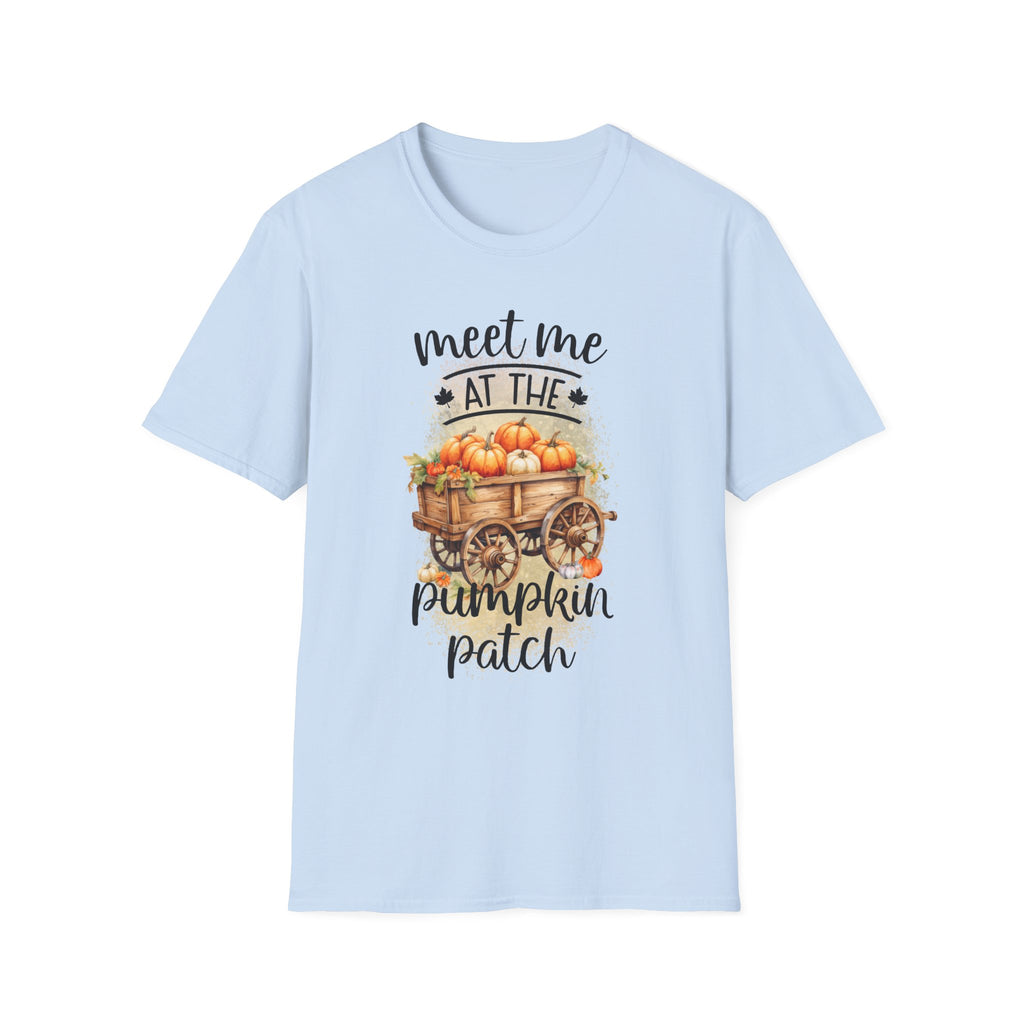 Pumpkin Patch T-Shirt — "Meet Me at the Pumpkin Patch" Fall Graphic Tee