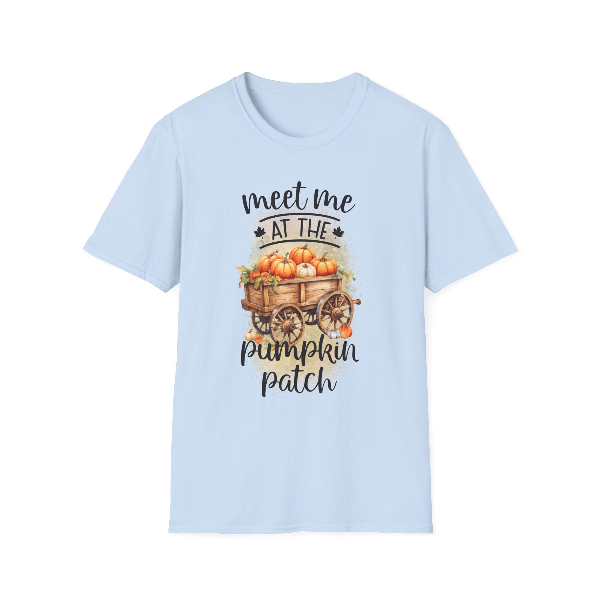 Pumpkin Patch T-Shirt — "Meet Me at the Pumpkin Patch" Fall Graphic Tee