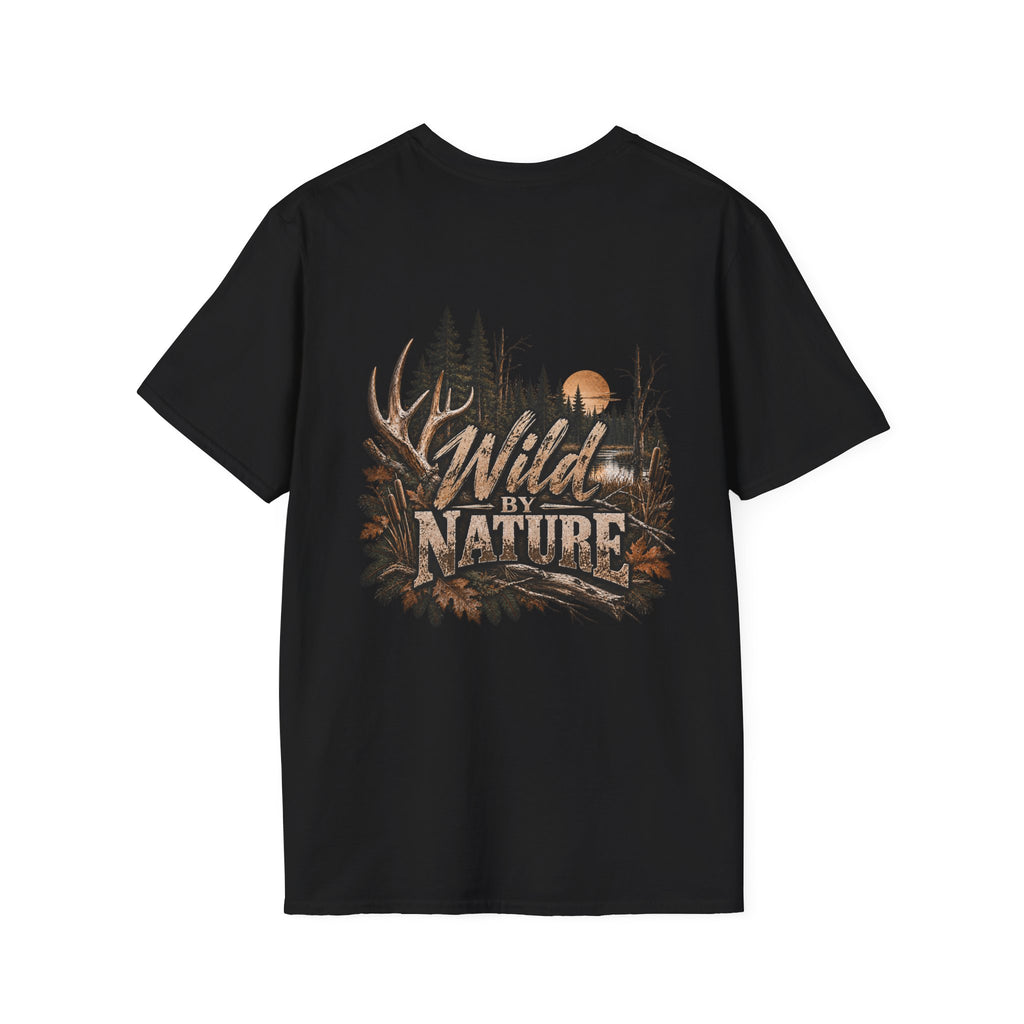 Rack & Ridge Hunting T‑Shirt — Mountain Antler Logo Tee