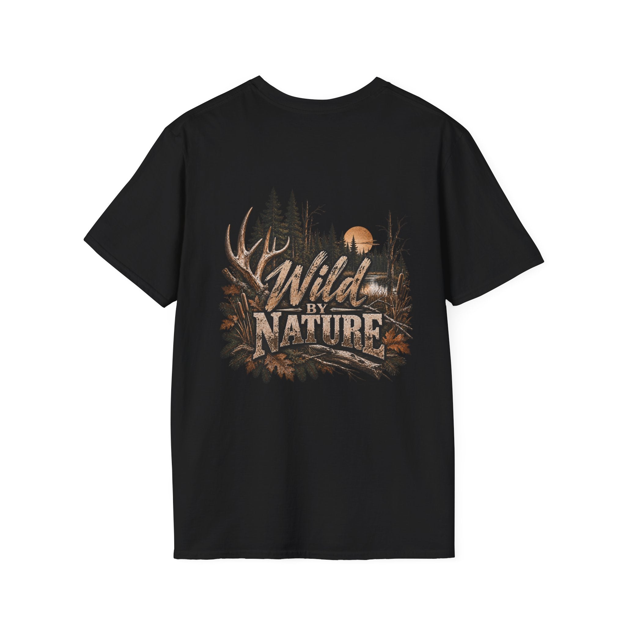 Rack & Ridge Hunting T‑Shirt — Mountain Antler Logo Tee