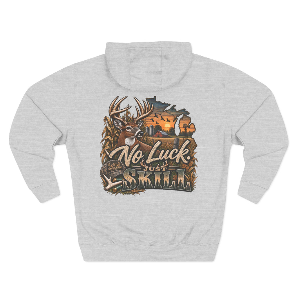 Rack & Ridge | No luck. Just skill Hoodie