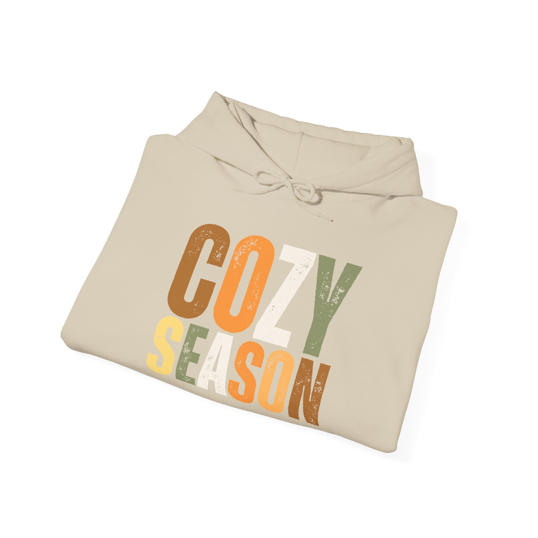 Cozy Season Hoodie — Vintage Fall ‘Cozy Season’ Pullover
