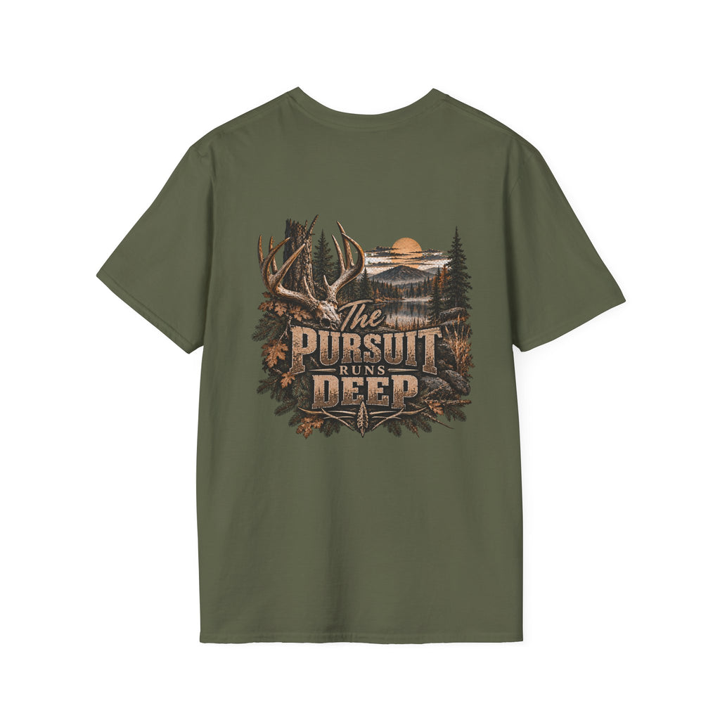 Rack & Ridge Hunting Logo Tee — Antler Outdoors T-Shirt