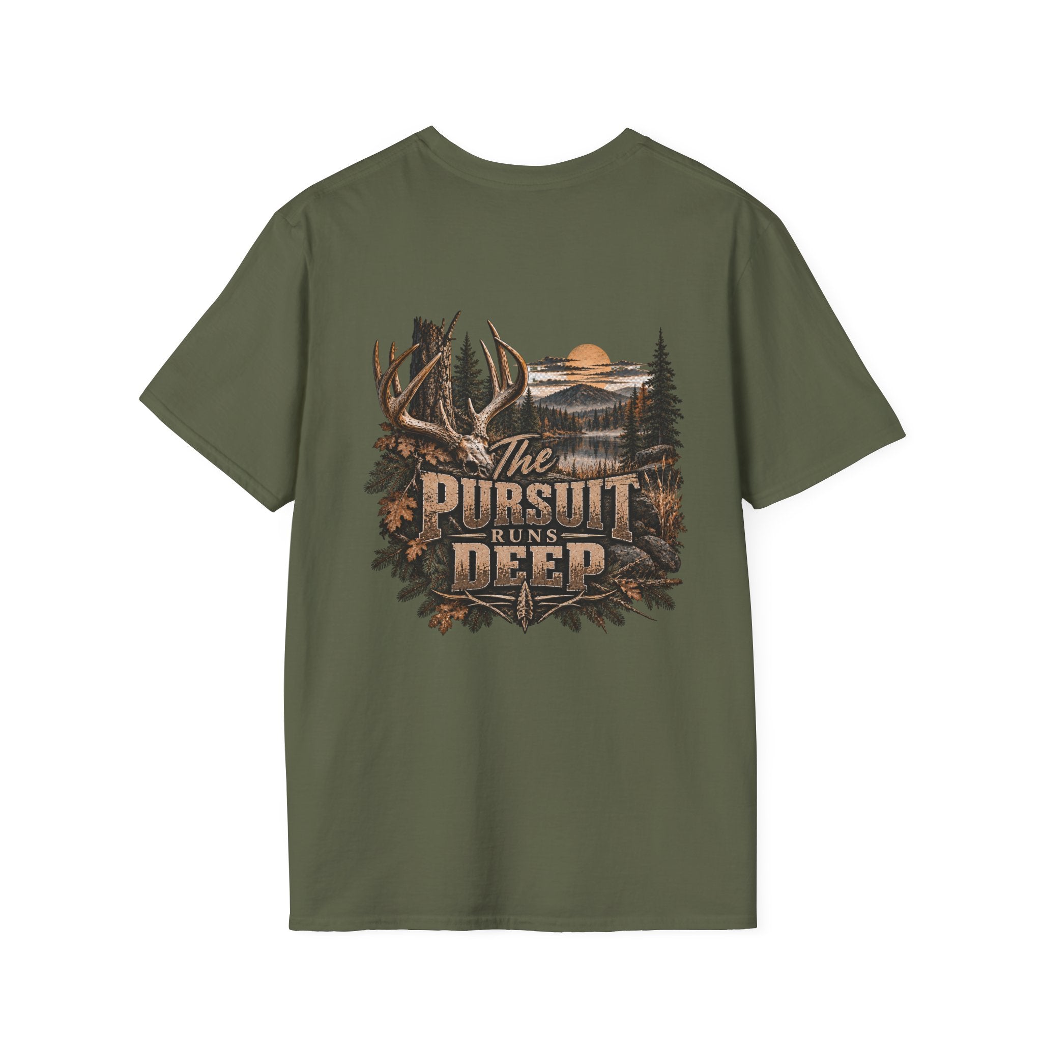 Rack & Ridge Hunting Logo Tee — Antler Outdoors T-Shirt
