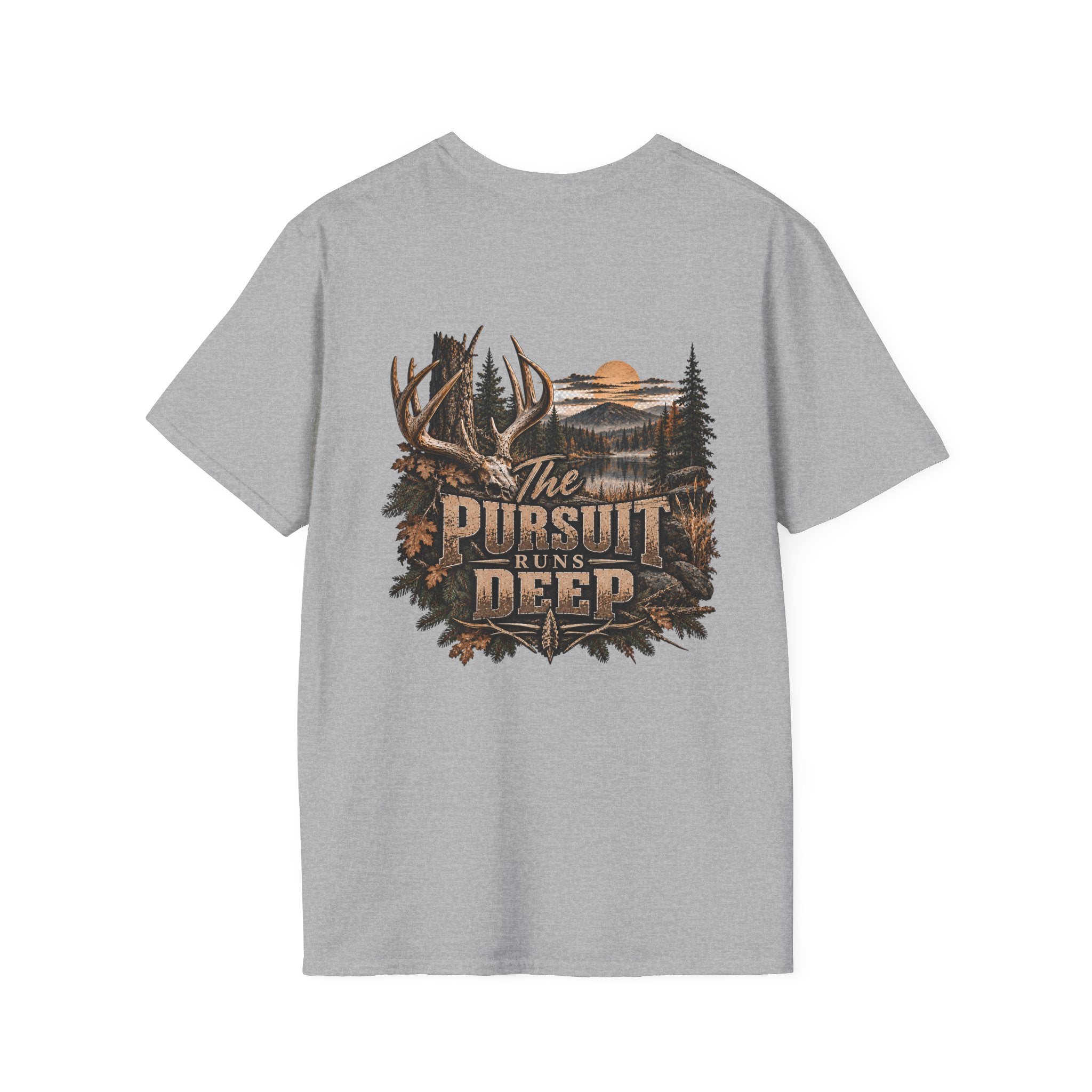 Rack & Ridge Hunting Logo Tee — Antler Outdoors T-Shirt