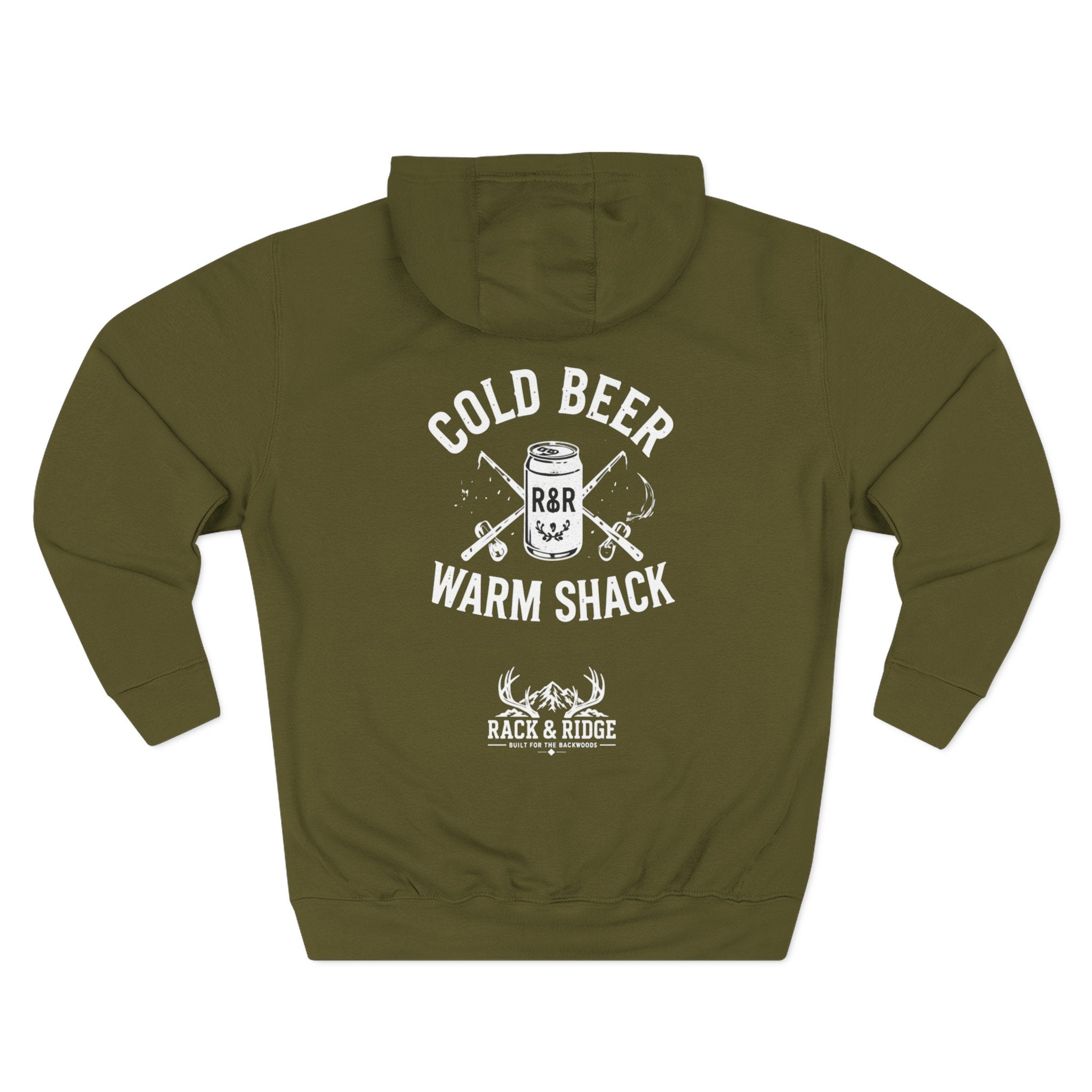 Cold Beer. Warm Shack. | Rack & Ridge Hoodie