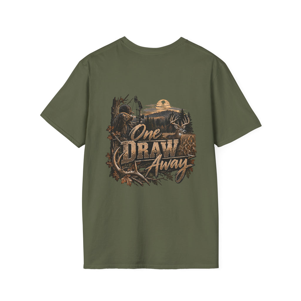 Rack & Ridge Hunting Logo T-Shirt — Deer Antler Outdoors Tee