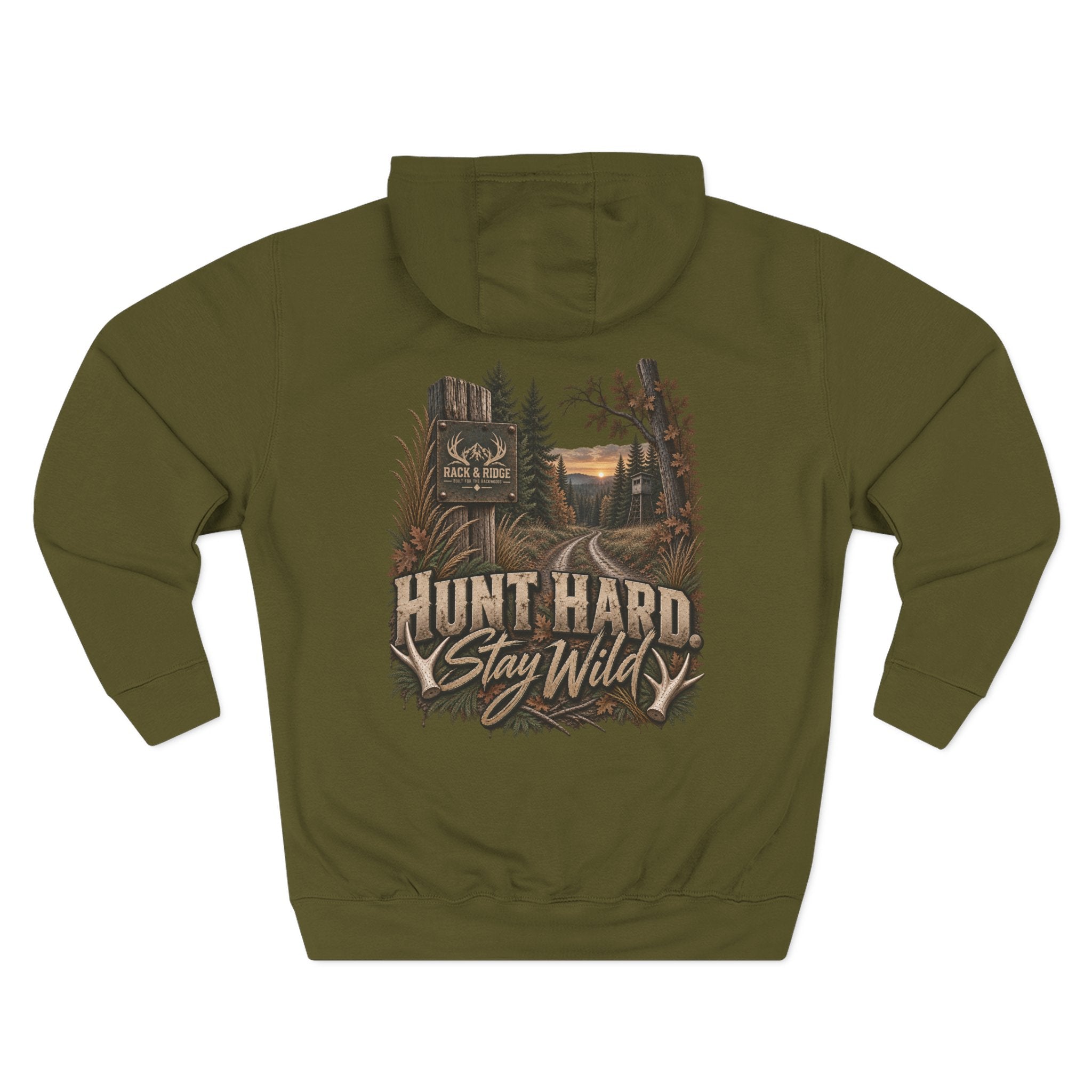 Rack & Ridge | Hunt Hard. Stay Wild. Hoodie