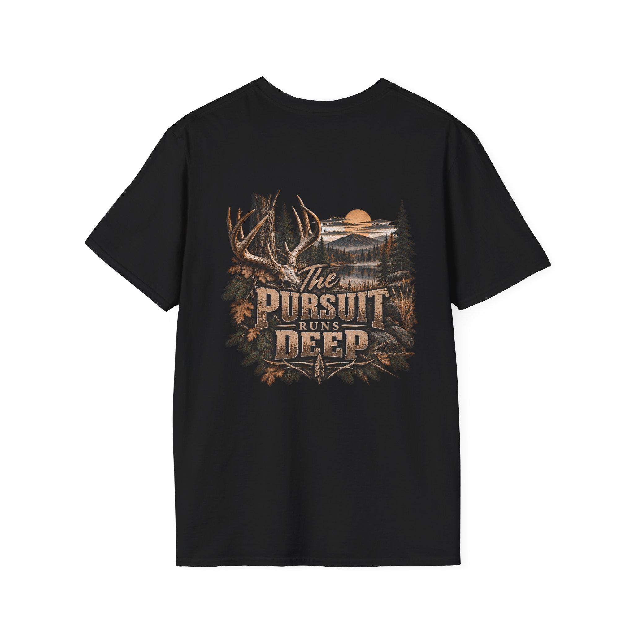 Rack & Ridge Hunting Logo Tee — Antler Outdoors T-Shirt