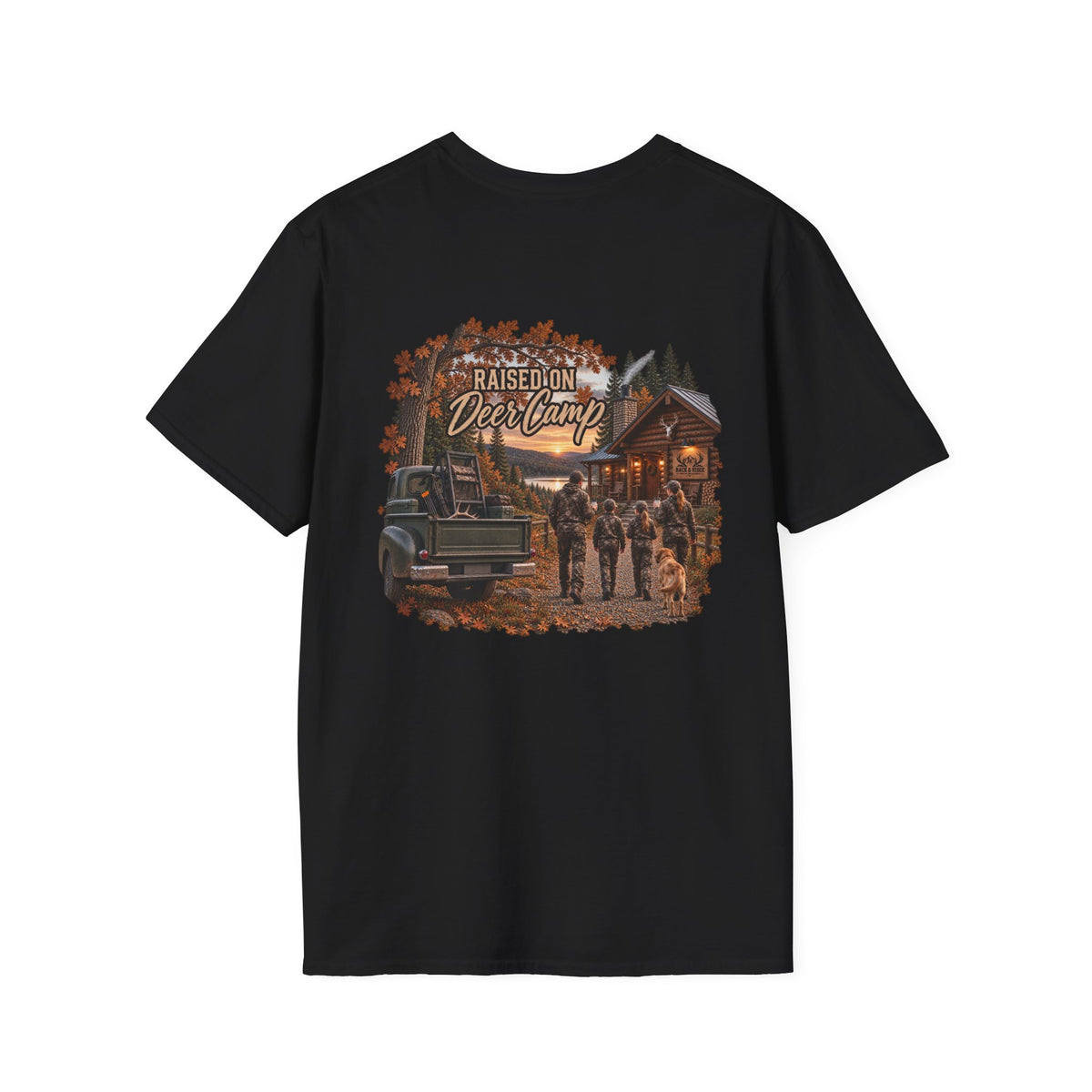 Crab & Waves Coastal Graphic T-Shirt — Beachy Seafood Lover Tee