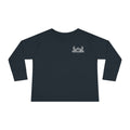 Toddler Long Sleeve Tee — 'Rack & Ridge' Mountain Antler Graphic Kids Shirt