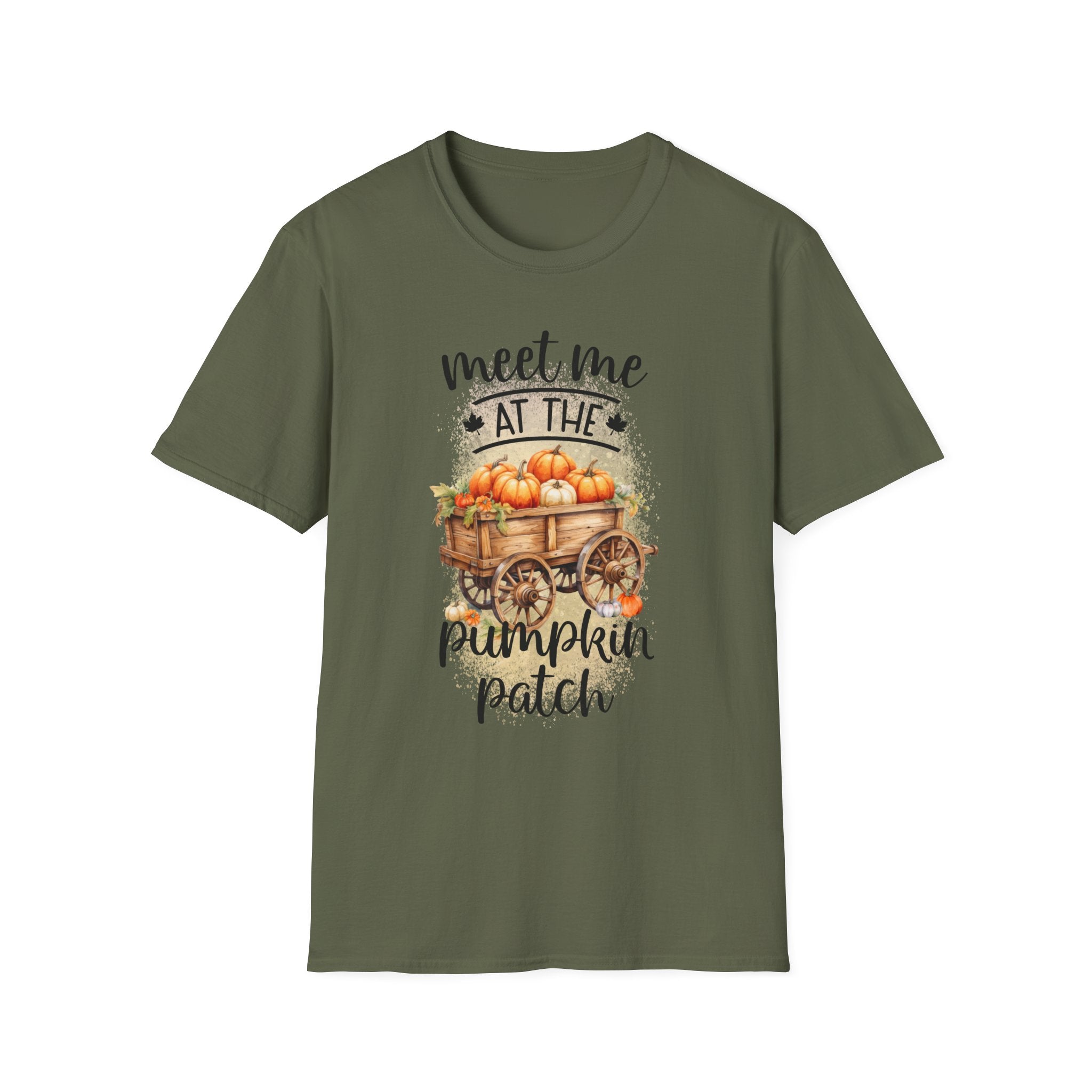 Pumpkin Patch T-Shirt — "Meet Me at the Pumpkin Patch" Fall Graphic Tee