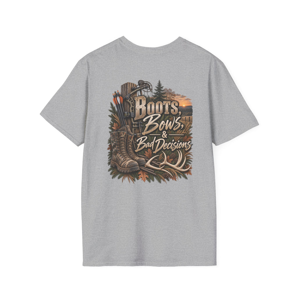 Rack & Ridge | Boots, Bows & Bad Decisions T-Shirt