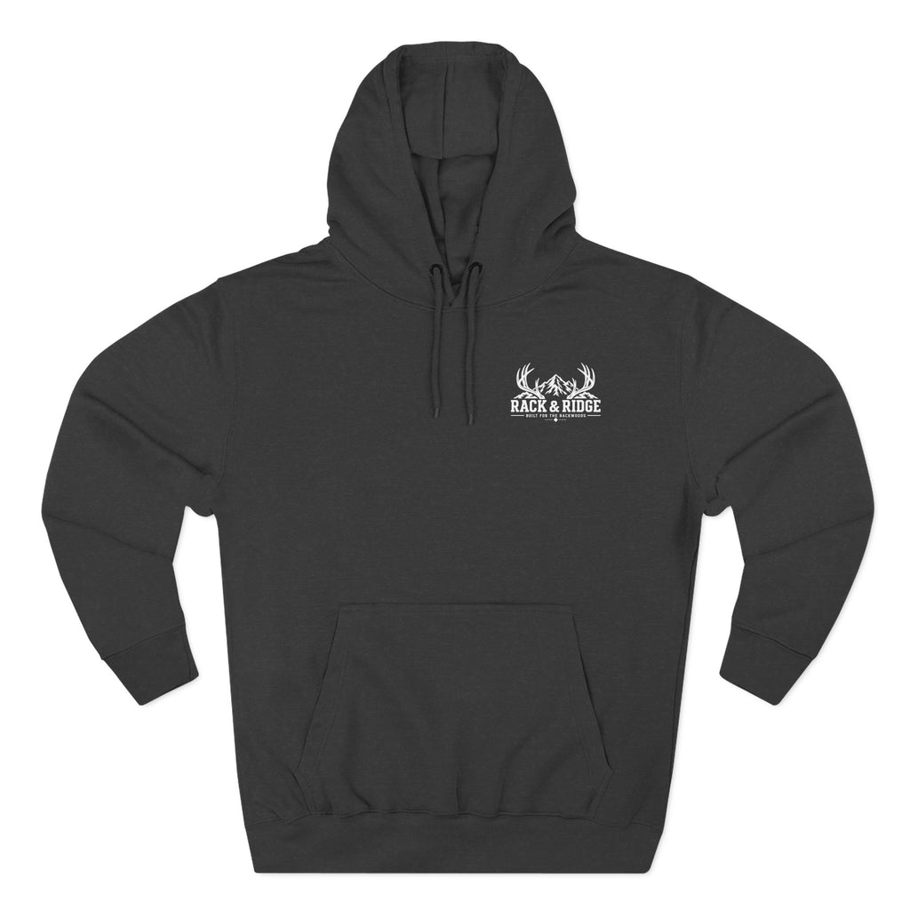 Wild Country Good Company Hoodie — Outdoor Hunting Cabin Graphic Pullover