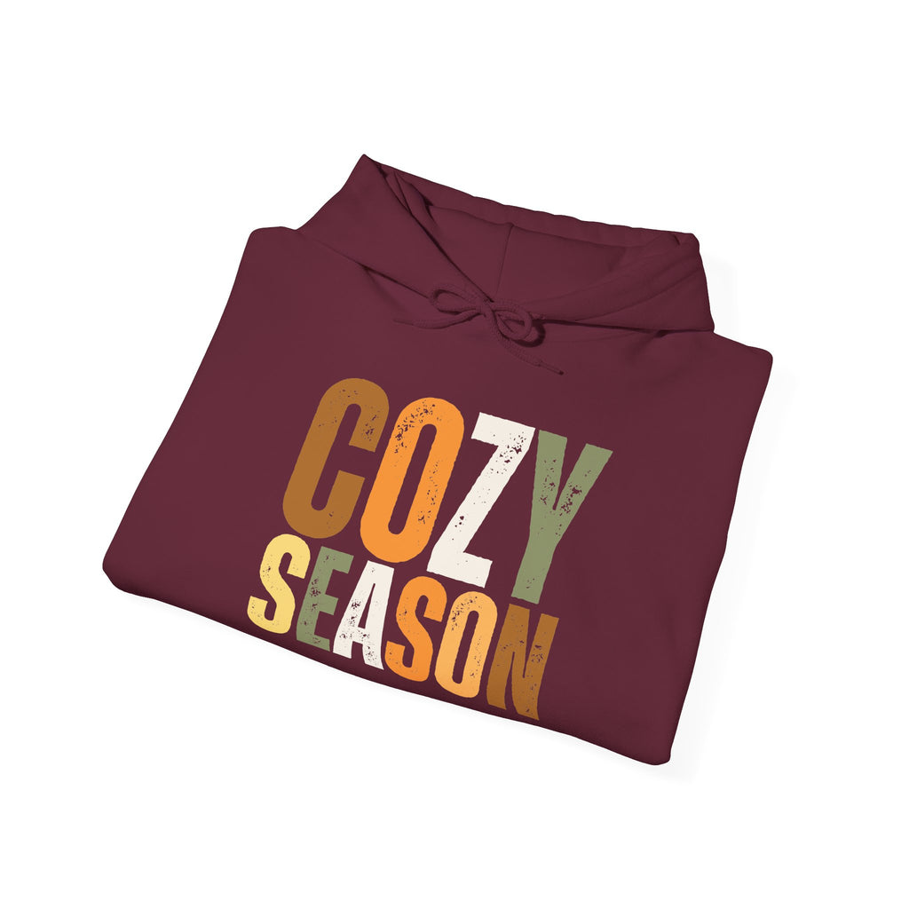 Cozy Season Hoodie — Vintage Fall ‘Cozy Season’ Pullover