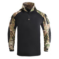 Men's Tactical Combat Shirt – Camo Long Sleeve Frog Suit Top