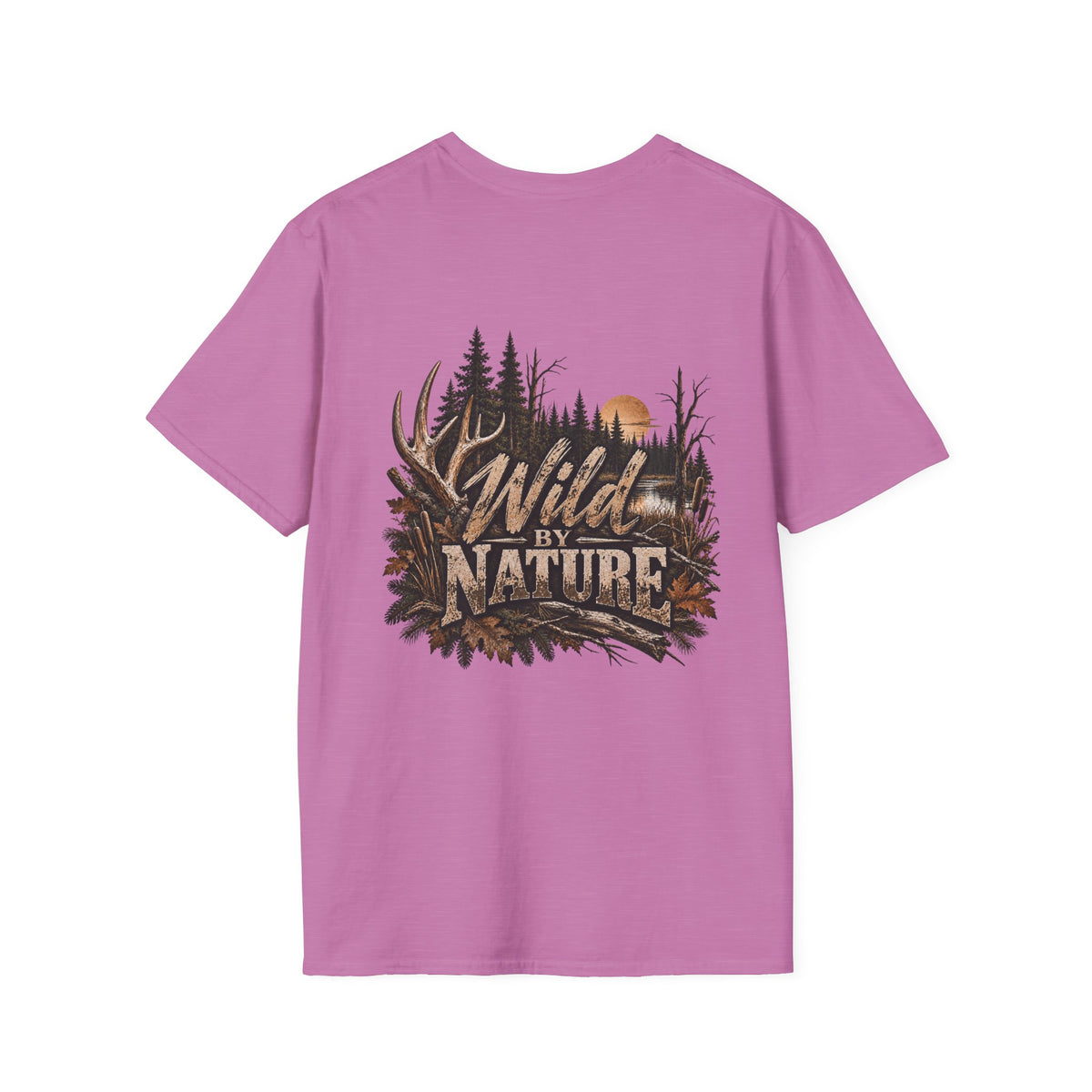 Rack & Ridge Hunting T‑Shirt — Mountain Antler Logo Tee