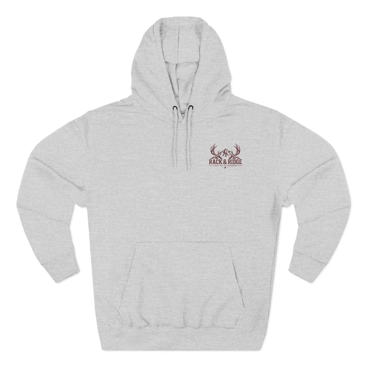 Patience Persistence Precision Hunting Hoodie — Deer Stand Outdoor Fleece