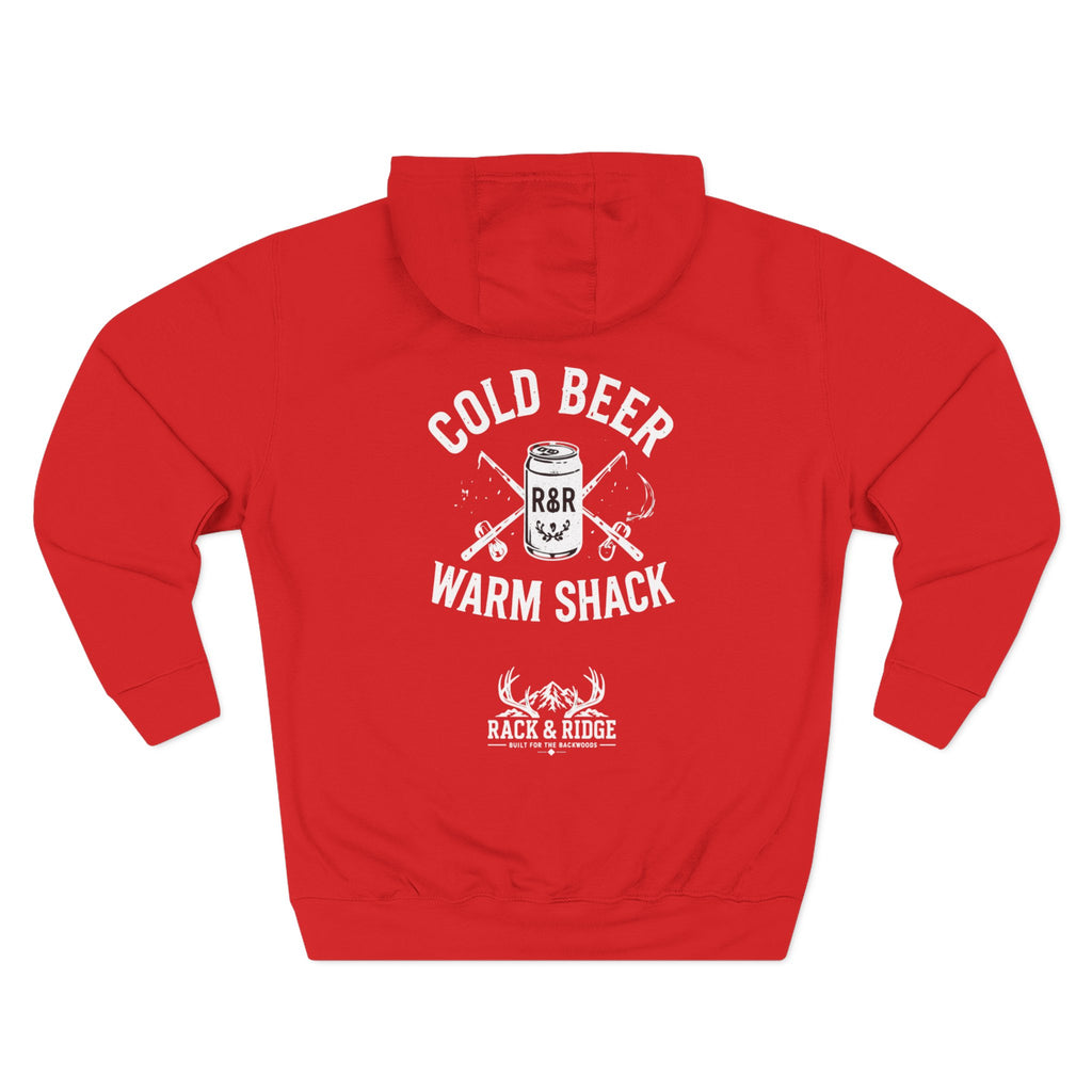 Cold Beer. Warm Shack. | Rack & Ridge Hoodie
