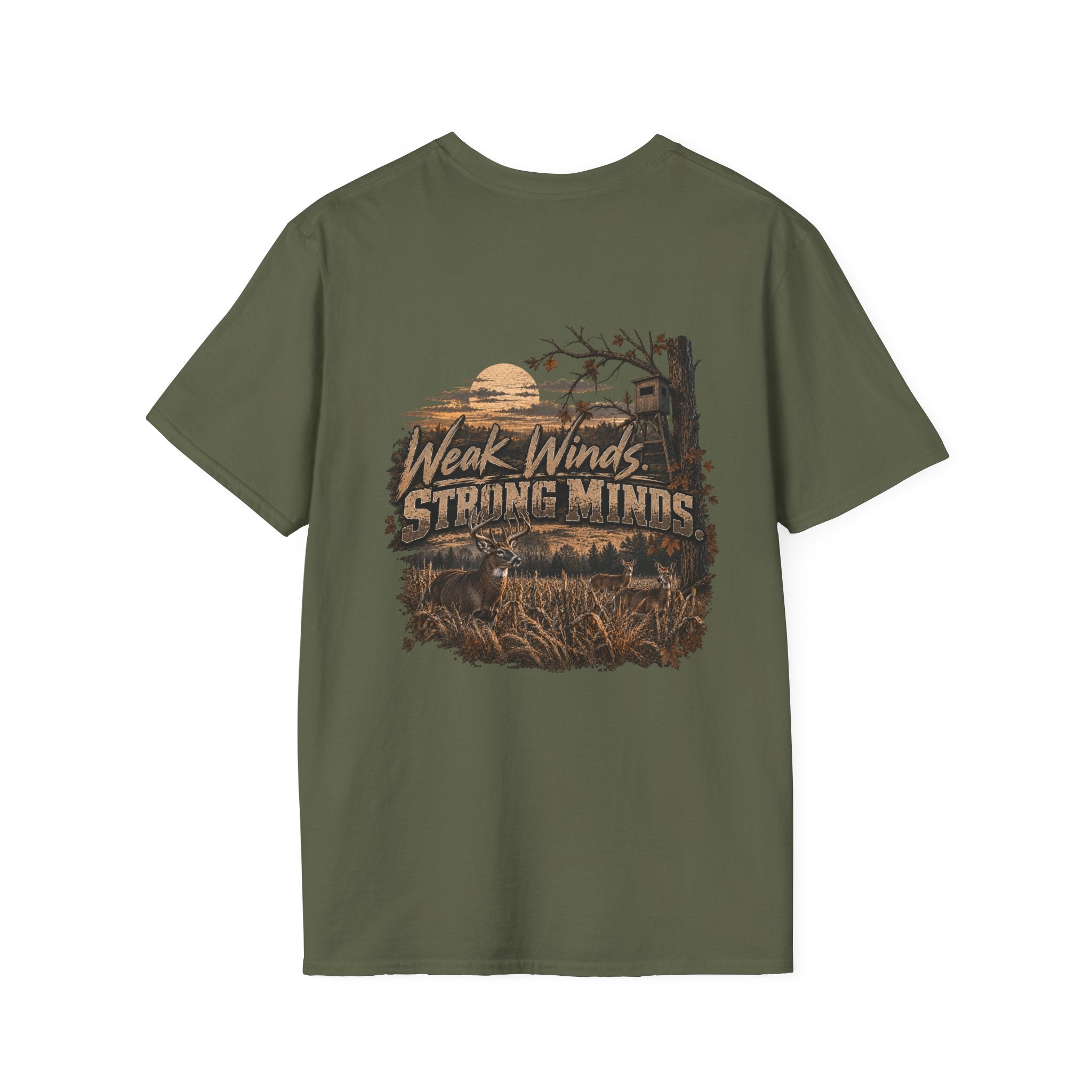 Rack & Ridge Hunting Logo T-Shirt — Antler Outdoors Tee