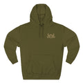 "Chase the Rut" | Rack & Ridge Hoodie — Tan