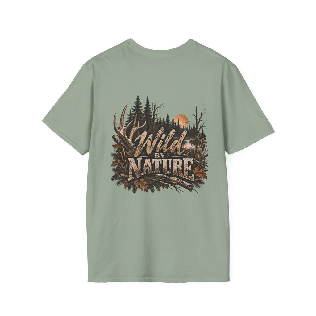 Rack & Ridge Hunting T‑Shirt — Mountain Antler Logo Tee