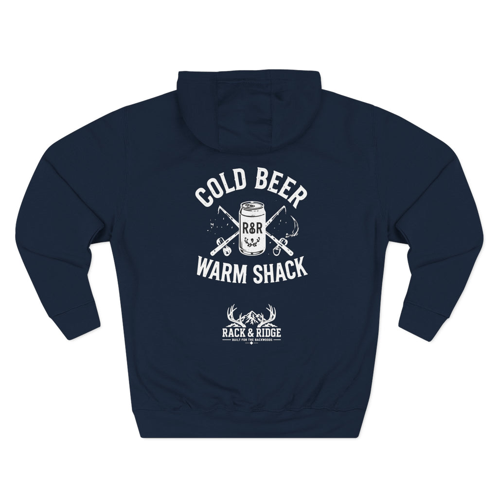 Cold Beer. Warm Shack. | Rack & Ridge Hoodie
