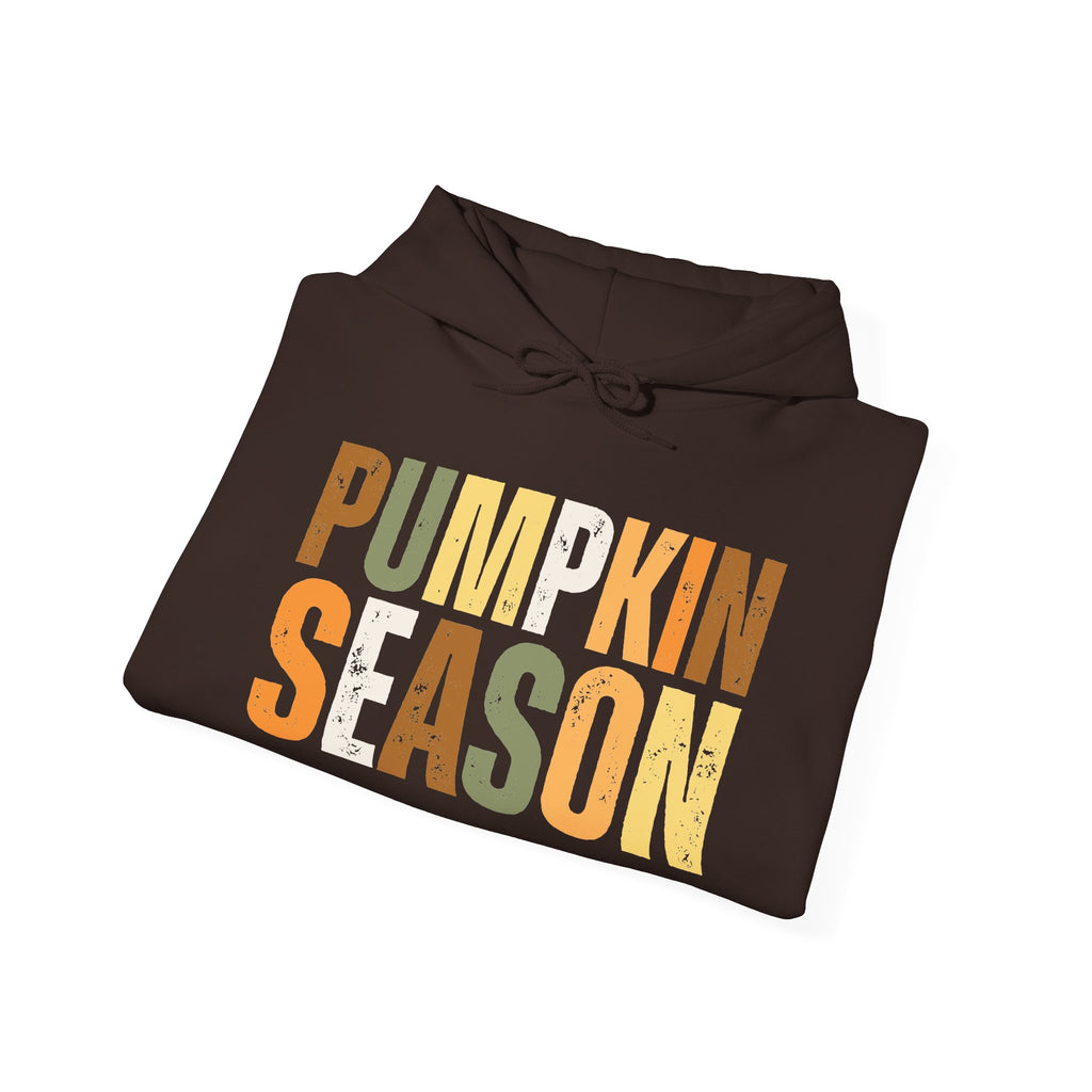 Pumpkin Season Hoodie — Cozy Fall Sweatshirt for Autumn Lovers
