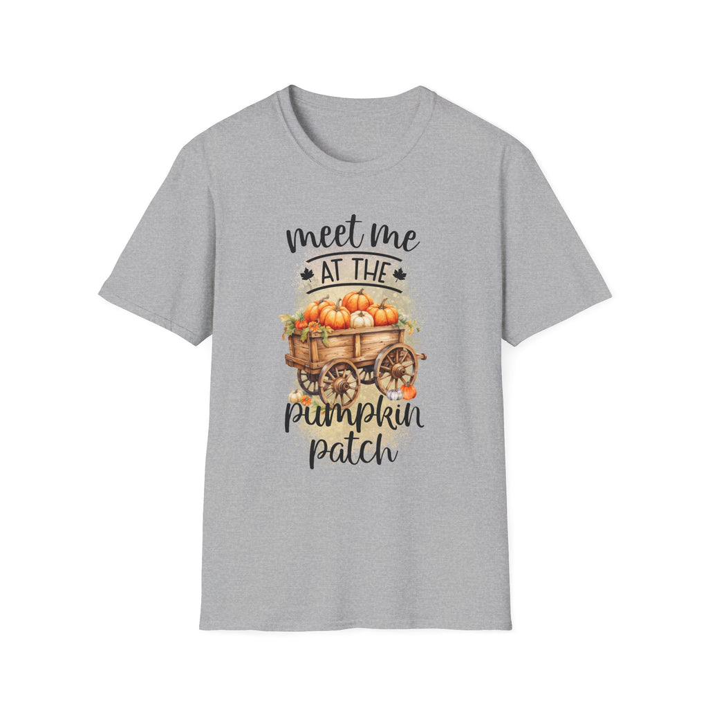 Pumpkin Patch T-Shirt — "Meet Me at the Pumpkin Patch" Fall Graphic Tee