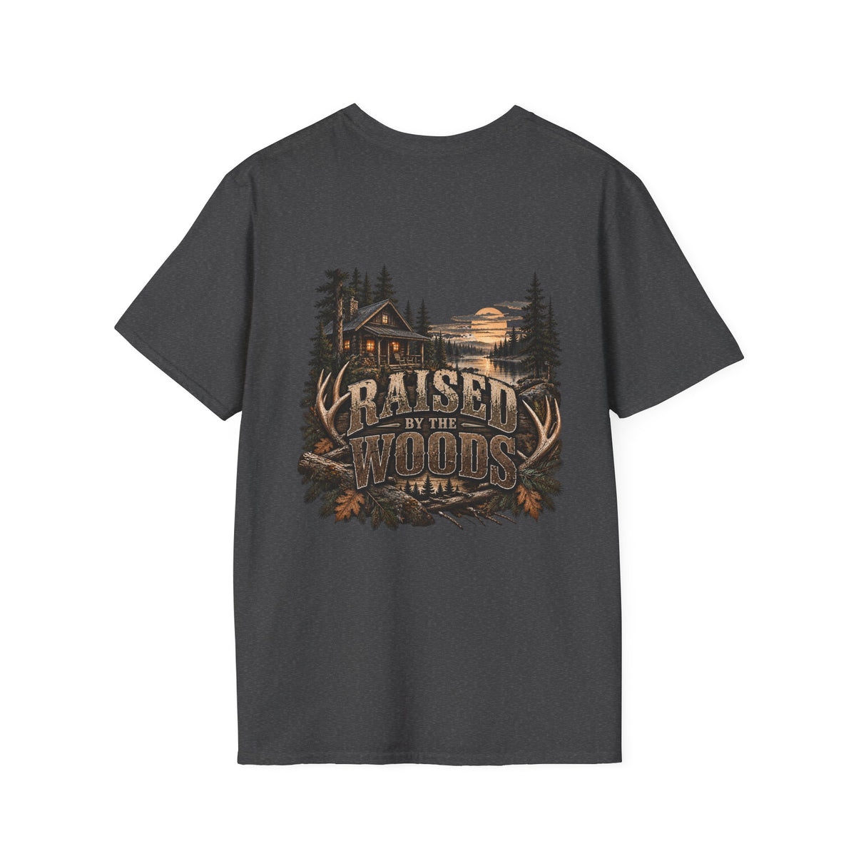Rack & Ridge Hunting Logo T-Shirt — Casual Outdoor Tee for Hunters