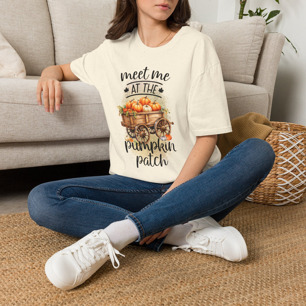 Pumpkin Patch T-Shirt — "Meet Me at the Pumpkin Patch" Fall Graphic Tee