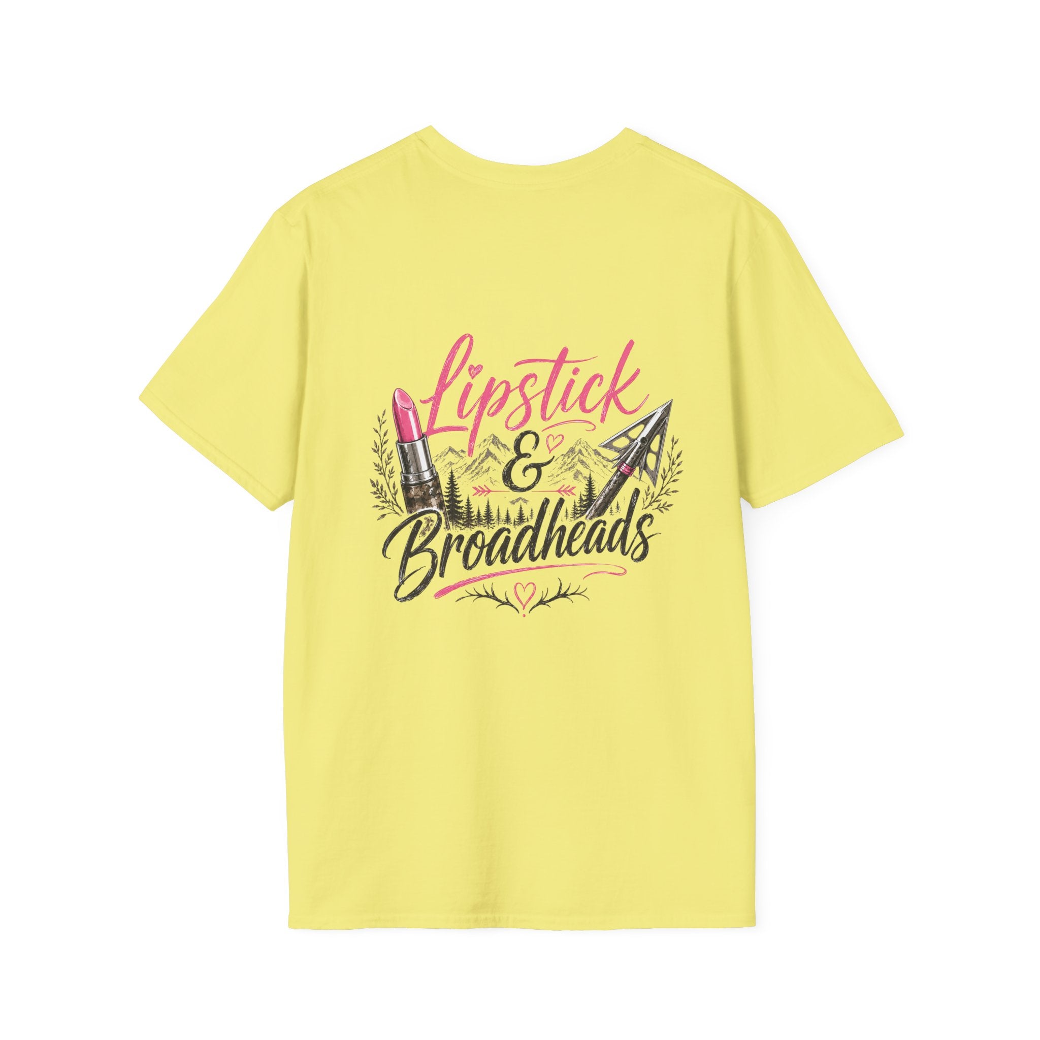 RACK & RIDGE Women's Lipstick & Broadheads Pink Antler Tee