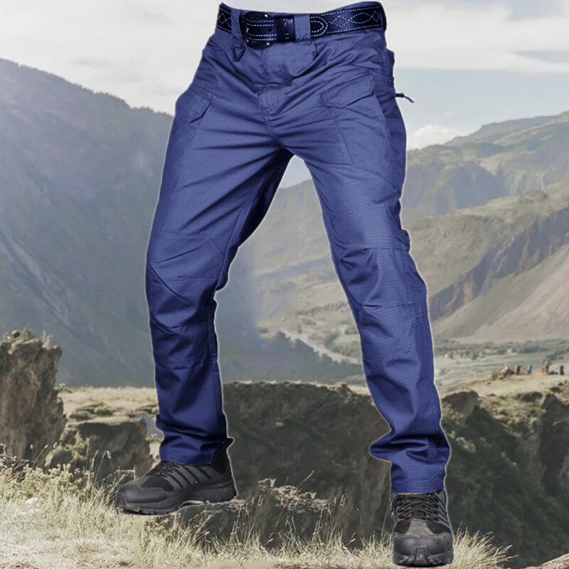 Men's Tactical Hiking Pants – Waterproof, Breathable & Multi-Pocket Cargo Trousers