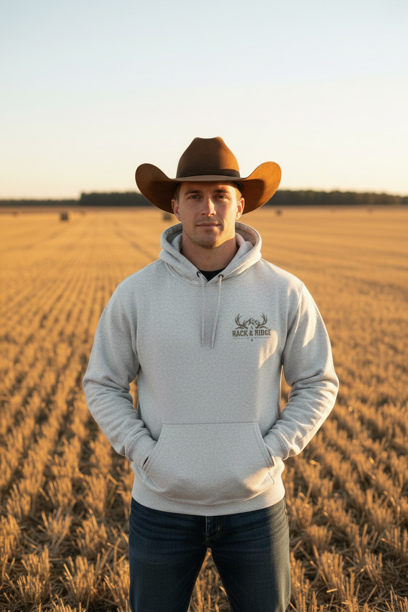 "Earn Your Antlers" Hoodie | Rack & Ridge