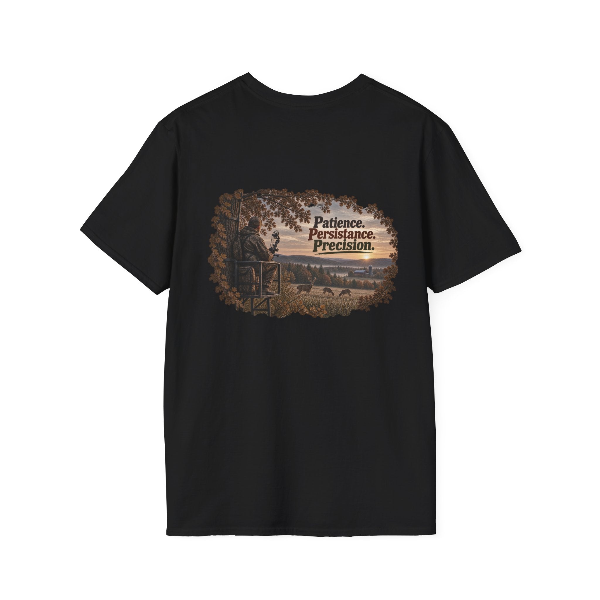 Rack & Ridge Antler Logo T-Shirt — Casual Outdoor Graphic Tee