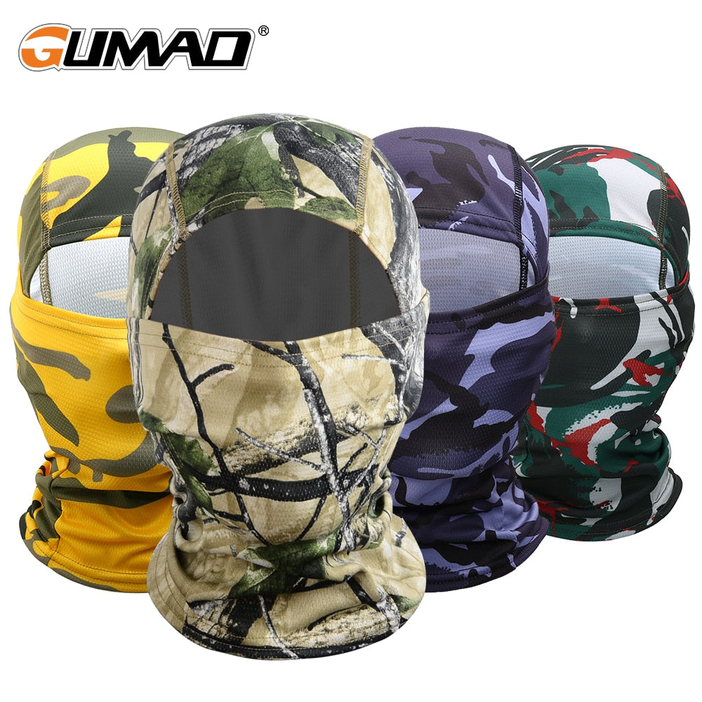Men's Camo Tactical Balaclava – Full Face Mask for Hunting, Cycling & Airsoft