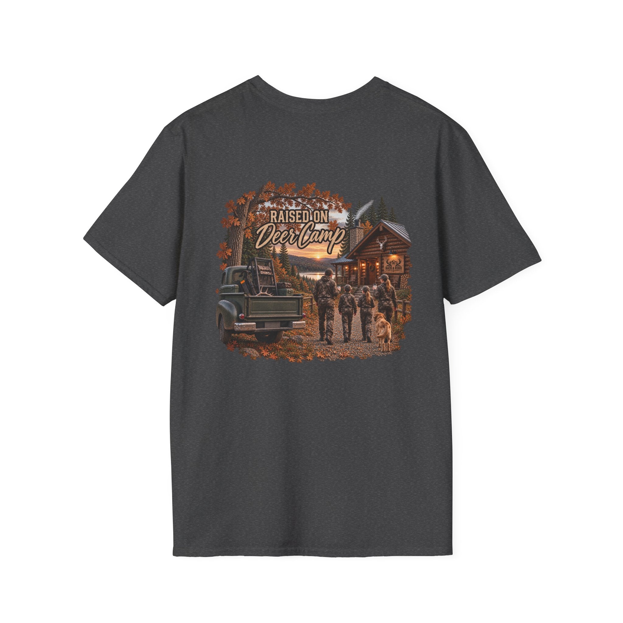 Crab & Waves Coastal Graphic T-Shirt — Beachy Seafood Lover Tee