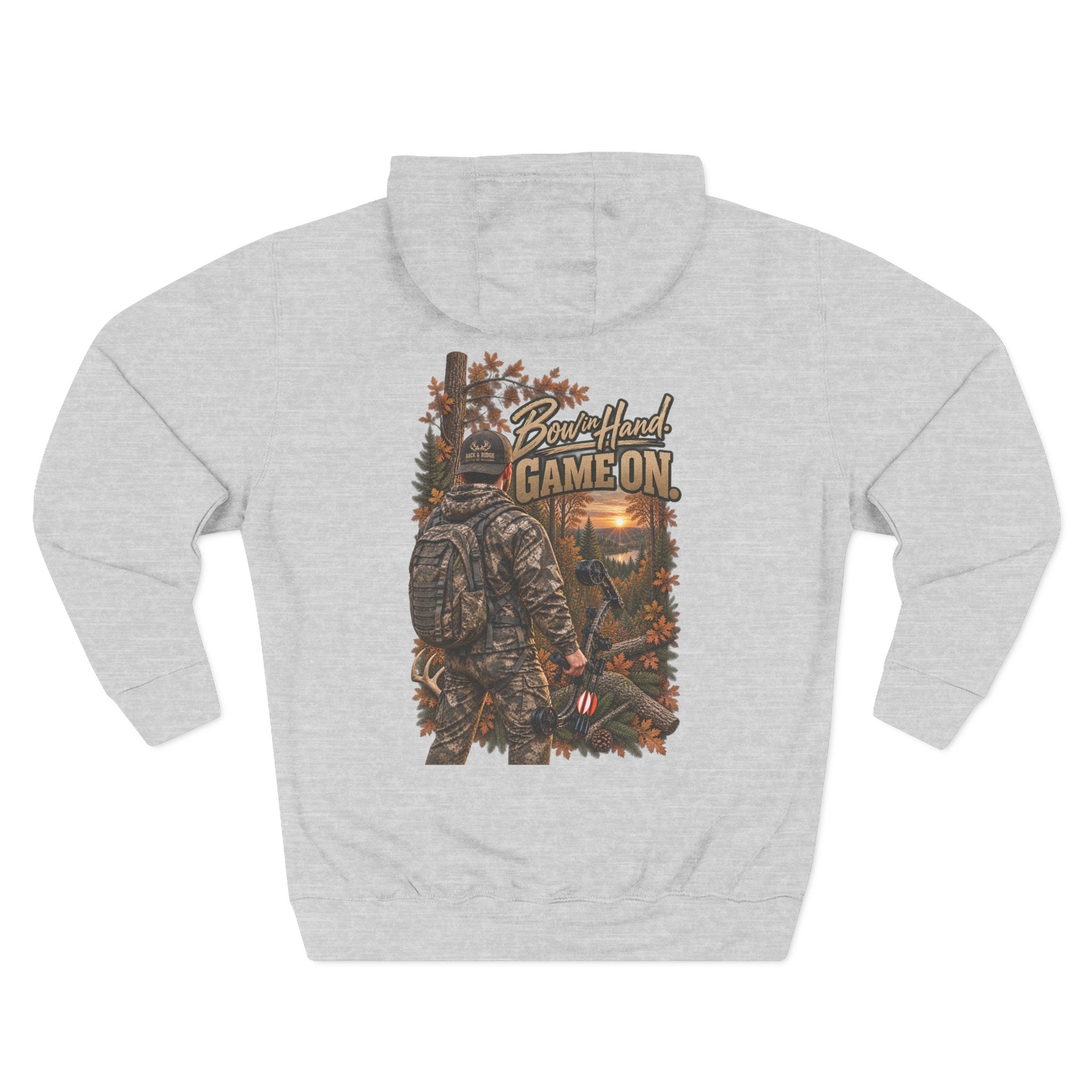Rack & Ridge | Bow in Hand. Game On. Hoodie