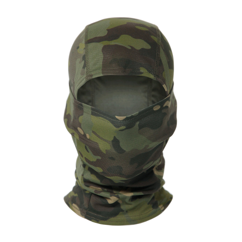 Outdoor Camouflage Headgear Riding Sunscreen Mask Climbing Hiking Fast Dry Sweat Wicking Military Fan Tactical Headgear