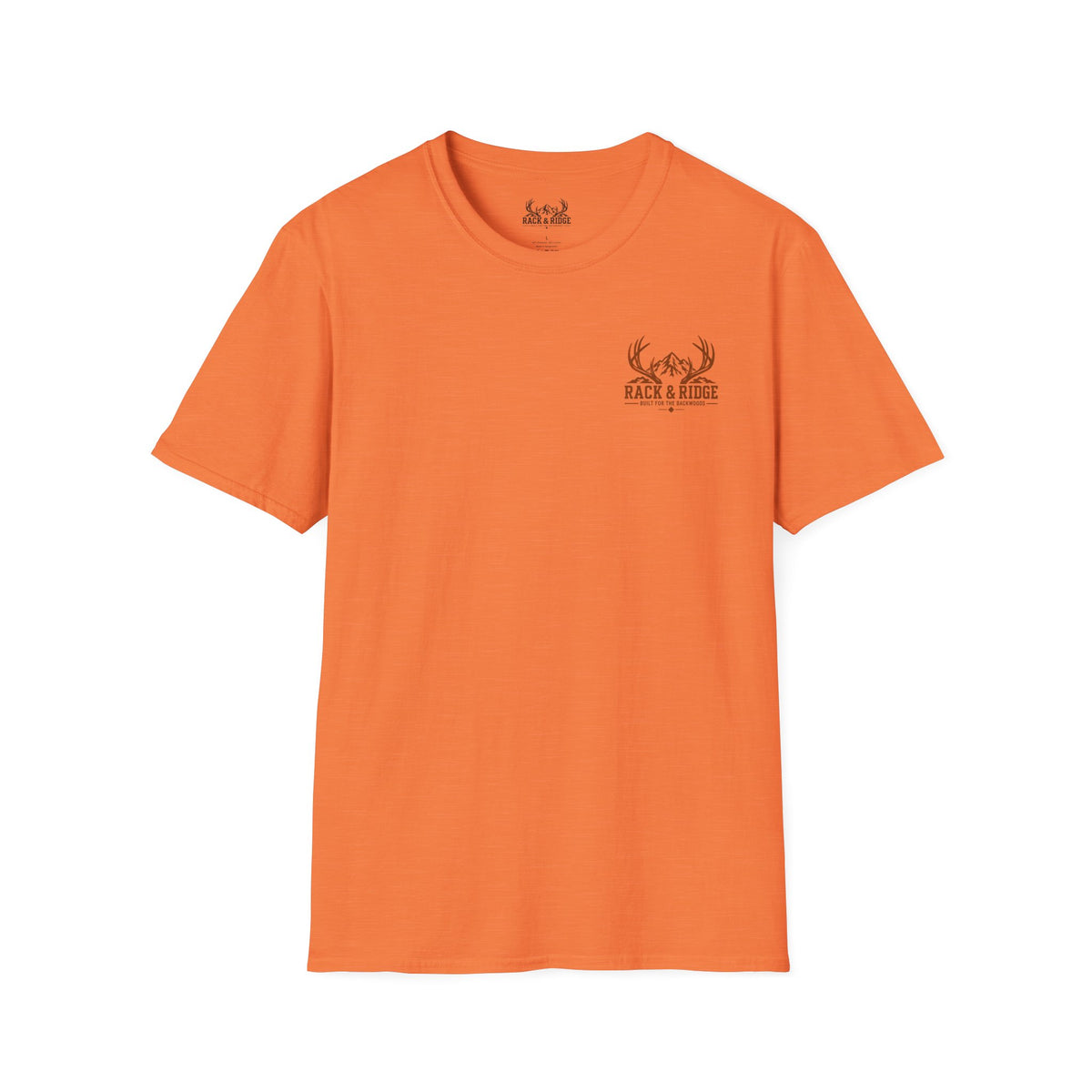 Rack & Ridge Hunting Logo T-Shirt — Casual Outdoor Tee for Hunters