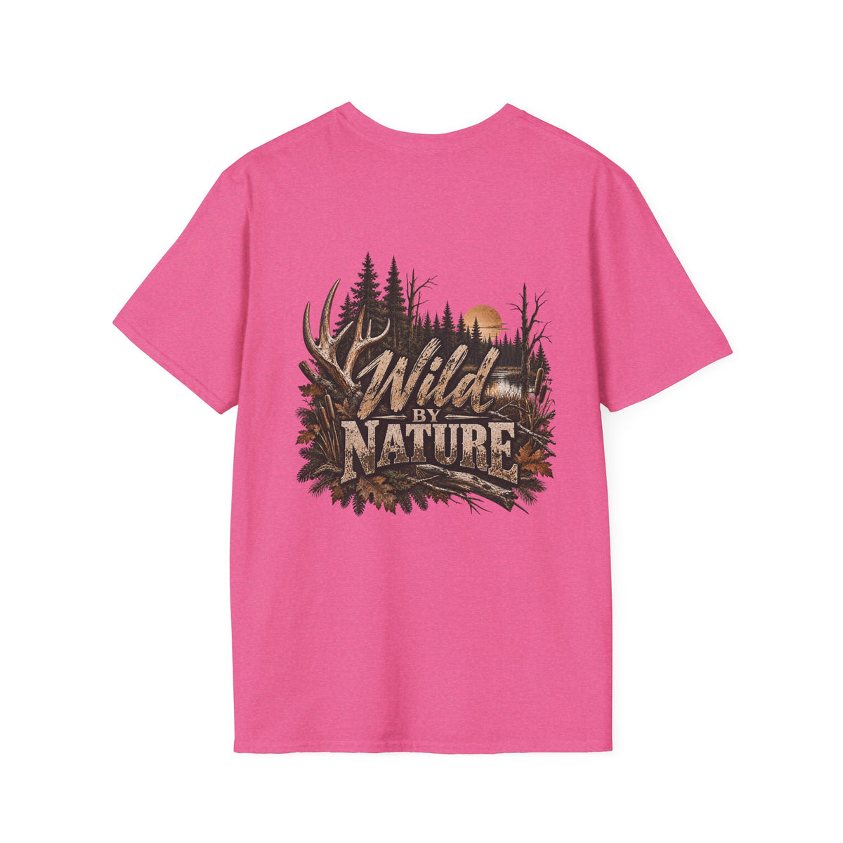 Rack & Ridge Hunting T‑Shirt — Mountain Antler Logo Tee