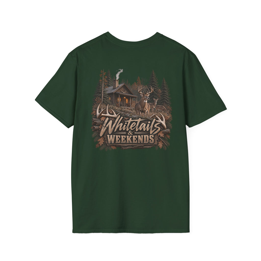 Rack & Ridge Campfire Graphic T-Shirt — Outdoor Hunting Logo Tee