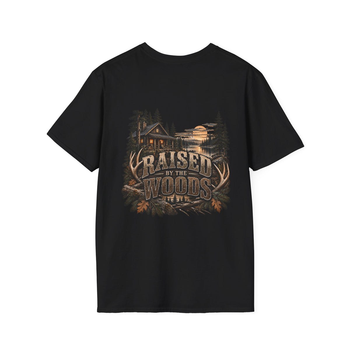 Rack & Ridge Hunting Logo T-Shirt — Casual Outdoor Tee for Hunters