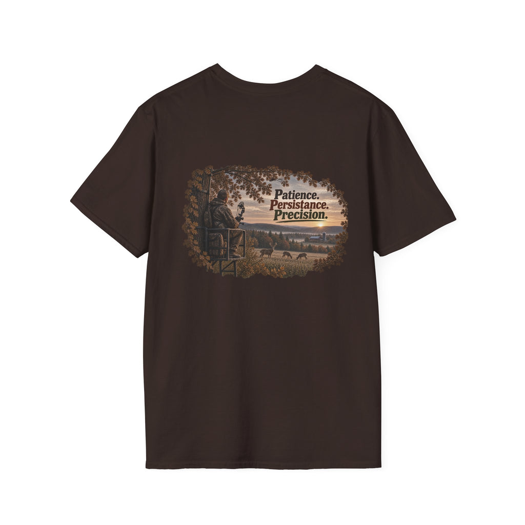 Rack & Ridge Antler Logo T-Shirt — Casual Outdoor Graphic Tee